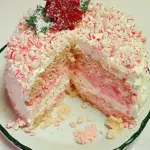 Peppermint Cheesecake Cake