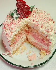 Peppermint Cheesecake Cake