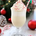 Peppermint Eggnog Milkshake