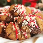 Peppermint Keto Christmas Cookies