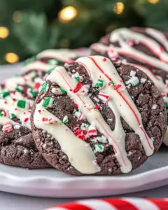 Peppermint Mocha Cookies