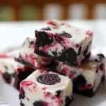 Peppermint Oreo Fudge