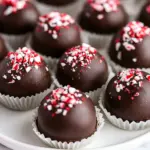 Peppermint Oreo Truffles