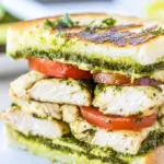 Pesto Chicken Avocado Sandwiches