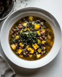 Pinto Squash Stew with Chimichurri