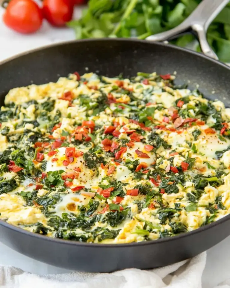 Power Greens Egg Skillet