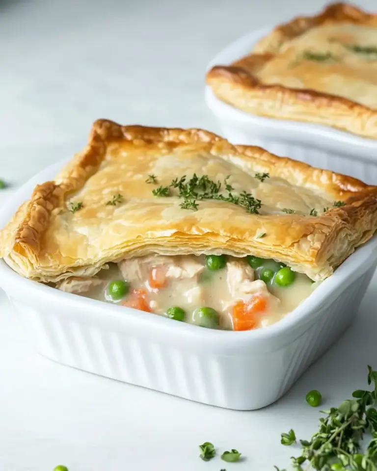 Puff Pastry Chicken Pot Pie