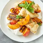 Pull Apart Scones with Grilled Nectarines