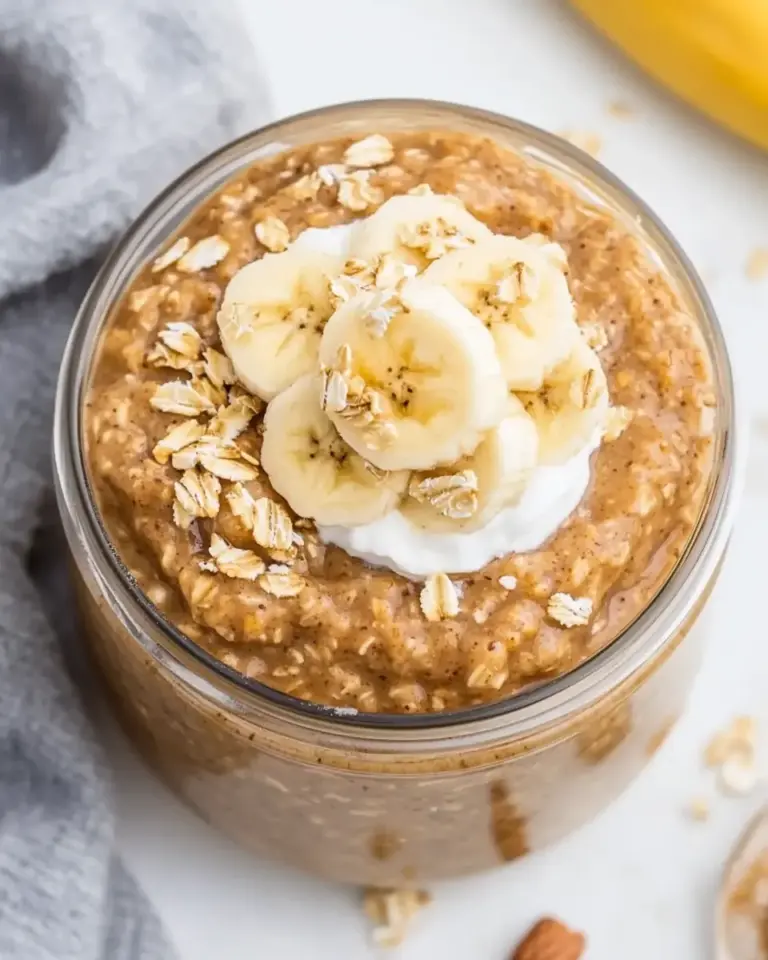 Pumpkin Banana Overnight Oats