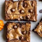 Pumpkin Butter Chocolate Chip Blondies
