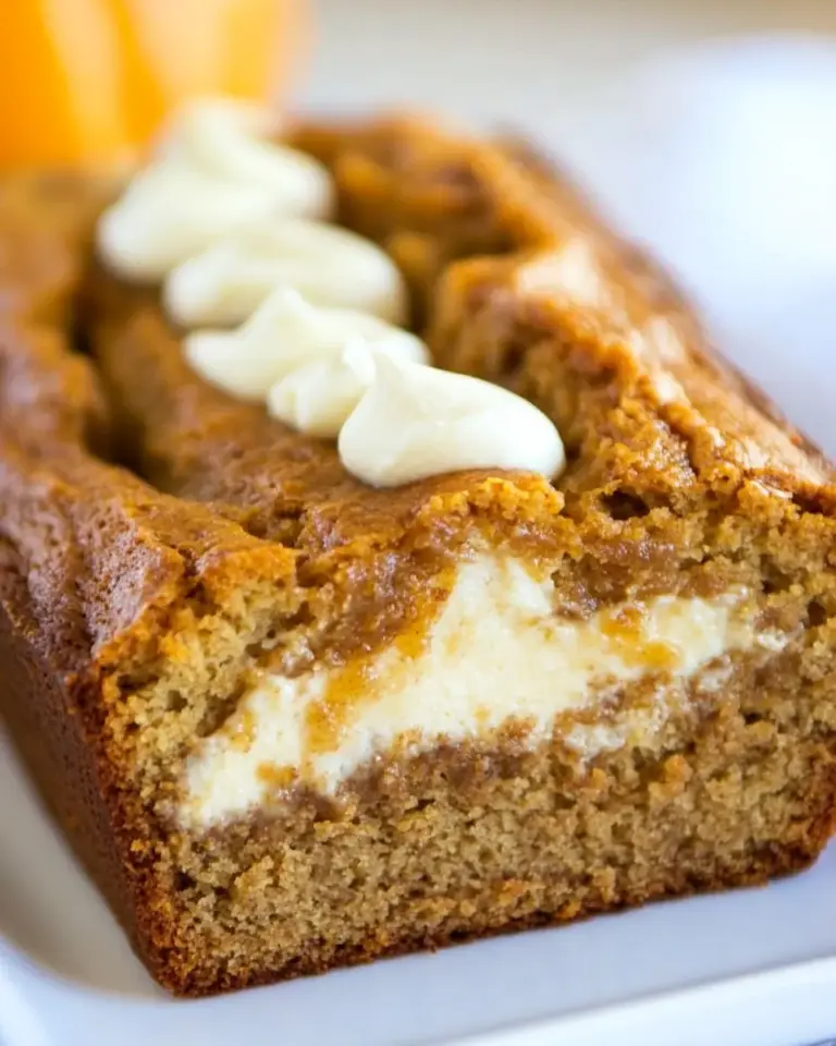 Pumpkin Cheesecake Banana Bread