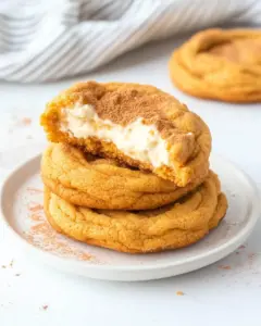 Pumpkin Cheesecake Cookies