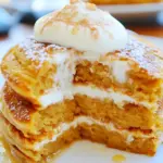 Pumpkin Cheesecake Pancakes