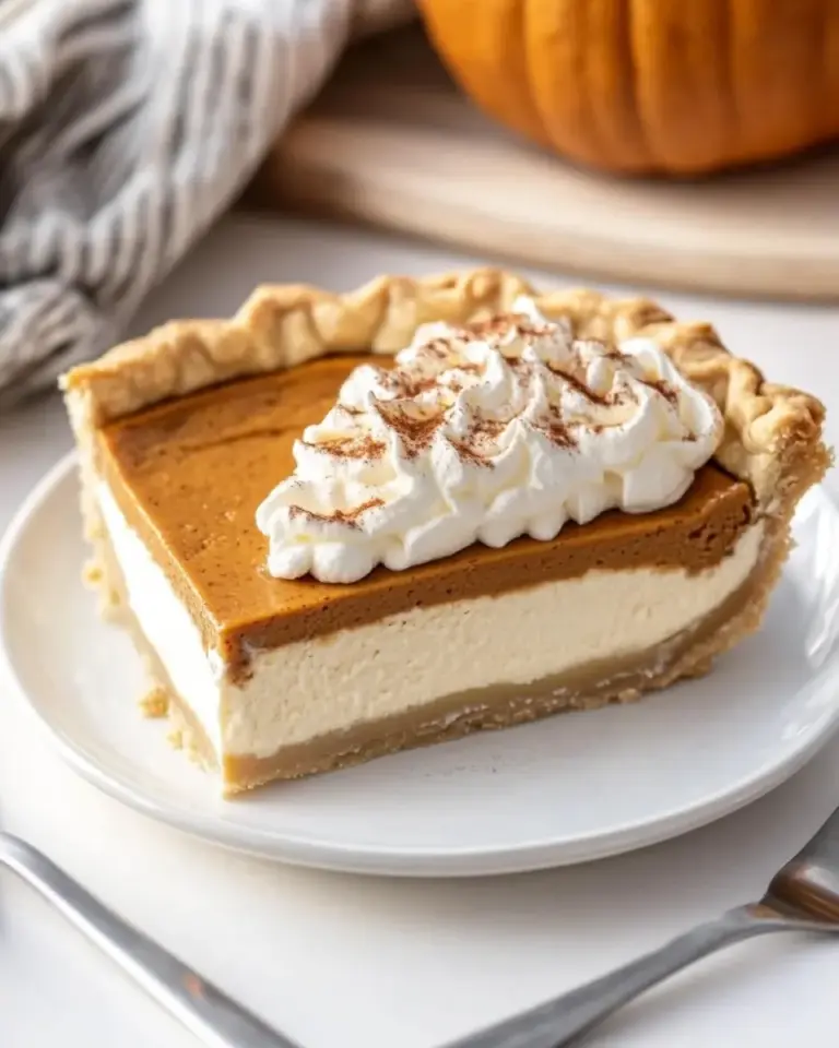 Pumpkin Cream Cheese Pie