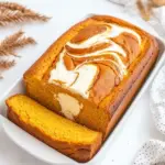 Pumpkin Cream Cheese Swirl Bread
