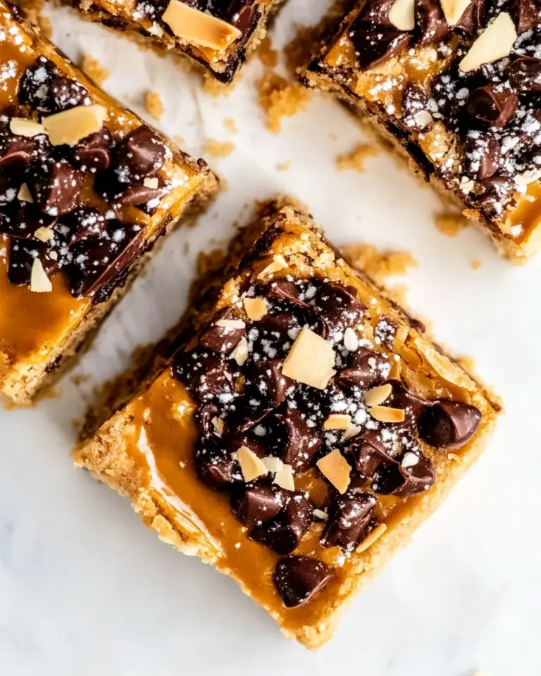 Pumpkin Millionaire Shortbread
