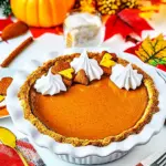 Pumpkin Pie With Graham Cracker Crust