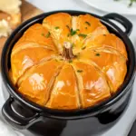 Pumpkin Shaped Baked Brie