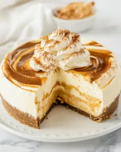 Pumpkin Swirl Cheesecake
