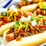 Quick Chili Cheese Dogs