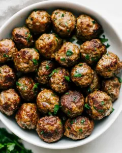 Quick and Easy Air Fryer Meatballs