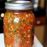 Quick and Easy Mason Jar Salsa