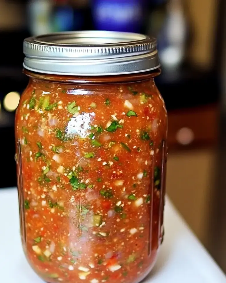 Quick and Easy Mason Jar Salsa