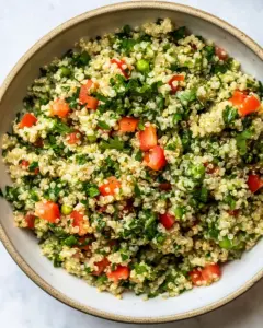 Quinoa Tabbouleh
