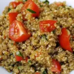 Quinoa with Garden Fresh Tomatoes