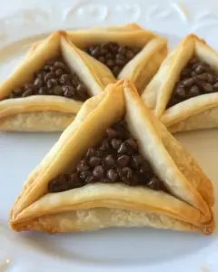 Rabbi Olitzky’s Chocolate Cream Cheese Hamantaschen