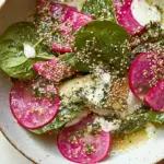 Radish Buckwheat Salad with Herby Yogurt Dressing