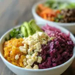 Raw Root Bowls with Zesty Orange Dressing