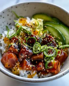 Red's Favorite Spicy Tuna Poke Bowls