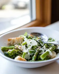 Roasted Broccoli and Asparagus Salad