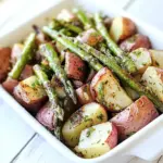 Roasted Potatoes and Asparagus