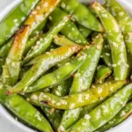 Roasted Sugar Snap Peas