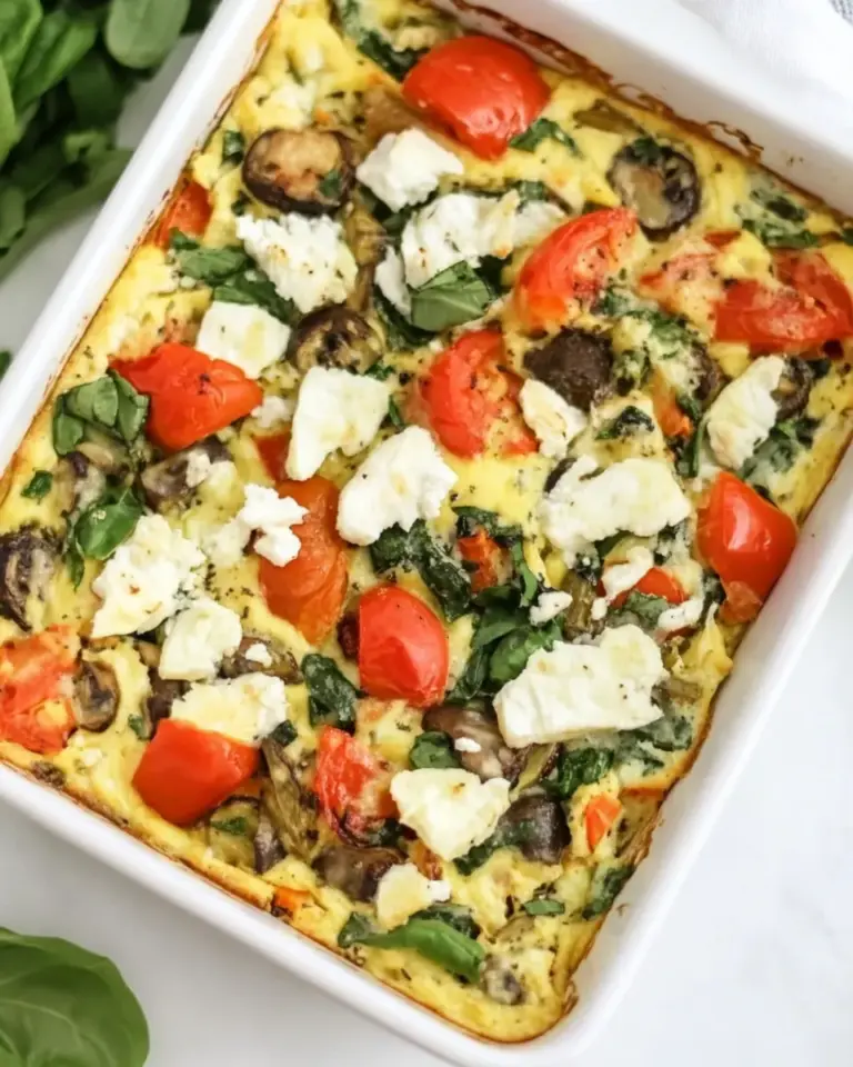 Roasted Veggie Breakfast Casserole