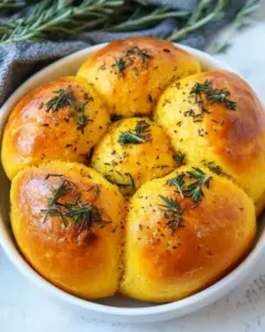 Rosemary Pumpkin Rolls