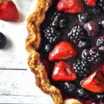 Rustic Mixed Berry Tart