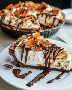 S'mores Ice Cream Pie