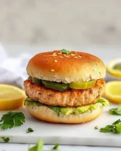 Salmon Burger