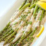 Sauteed Asparagus with Lemon Cream Sauce