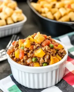 School Cafeteria Goulash