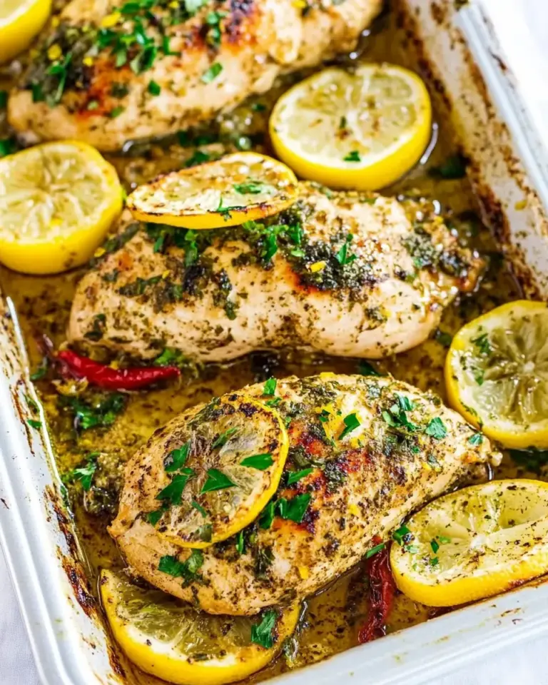 Sheet Pan Lemon Chicken