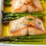 Sheet Pan Salmon and Asparagus