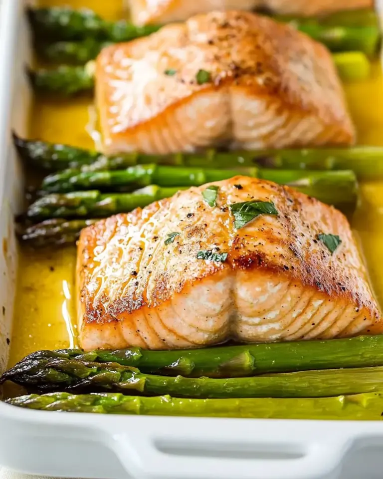 Sheet Pan Salmon and Asparagus