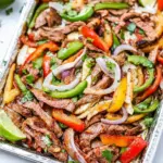 Sheet Pan Steak Fajitas