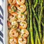 Shrimp and Asparagus Sheet Pan Meal