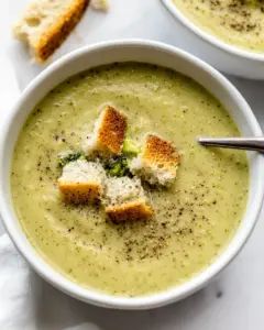 Simple Cream of Broccoli Soup