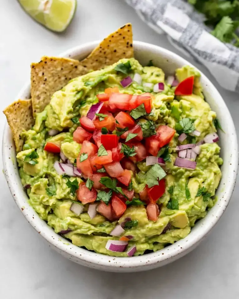 Simple Healthy Guacamole Recipe